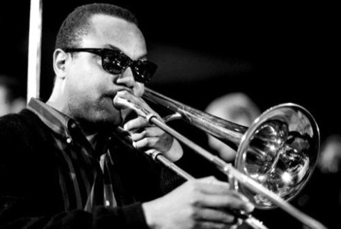 J.J. Johnson with trombone
